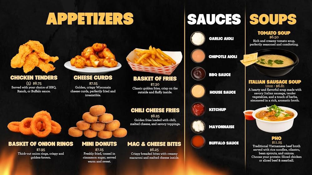 Melts & Burgers Menu image 1