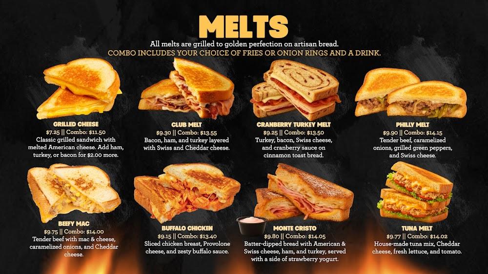 Melts & Burgers Menu image 3
